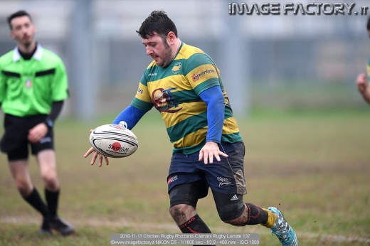2018-11-11 Chicken Rugby Rozzano-Caimani Rugby Lainate 137